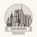 Black and White Real Estate Line Art Logo 150x150
