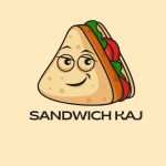 Colorful Sandwich Mascot Free Logo 150x150