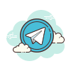 Icons8 telegram 100